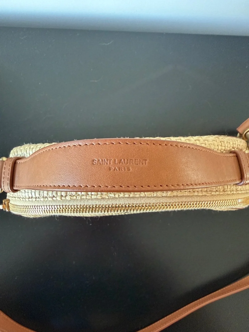 Saint Laurent Raffia Camera - Picture 2 of 6